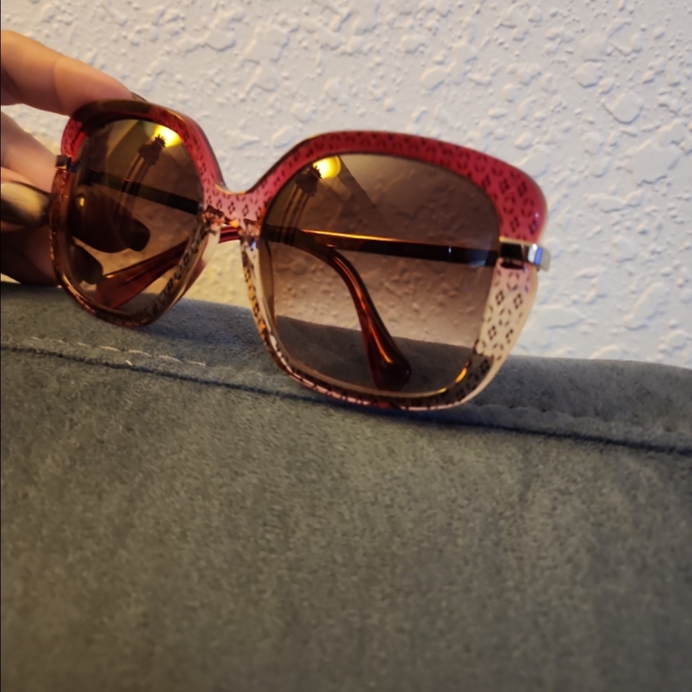 EMILIO PUCCI Sunglasses - Red and Brown (SHIiPPING $4.99)